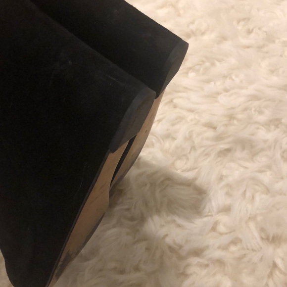 Nine West black closed wedge - Picture 5 of 7